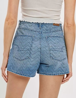 Shorts American Eagle AE Denim Highest Taille '90s Boyfriend Multicolore Femme | NUY-06860363